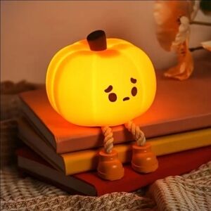 Cute Pumpkin Night Light